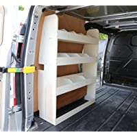 Compatible con Ford Transit Custom SWB NS - Estantería trasera ligera de madera contrachapada para furgoneta – Sistema…